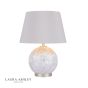 Laura Ashley Mathern Table Lamp Cream and Champagne With Shade