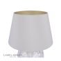 Laura Ashley Mathern Table Lamp Cream and Champagne With Shade