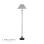 Laura Ashley Ludchurch Floor Lamp Industrial Black With Shade