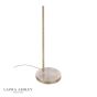 Laura Ashley Isaac Floor Lamp Antique Brass and Glass