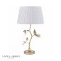 Laura Ashley Egelton Table Lamp Aged Brass With Shade