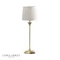 Laura Ashley Hemsley Table Lamp Matt Antique Brass With Shade