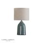 Laura Ashley Penny Twin Pack Table Lamp Blue With Shade