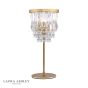 Laura Ashley Rhosill Table Lamp Crystal and Matt Antique Brass