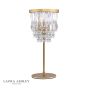 Laura Ashley Rhosill Table Lamp Crystal and Matt Antique Brass