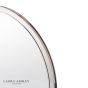 Laura Ashley Harrington Mirror Polished Nickel 60cm