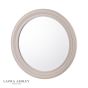 Laura Ashley Tate Mirror Distressed Ivory 60cm