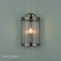 Laura Ashley Harrington Wall Light Antique Brass and Glass