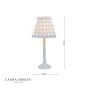 Laura Ashley Farnworth Table Lamp Matt Green With Shade
