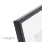 Alisa Photo Frame Matt Black (Set of 3)