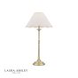 Laura Ashley Cordwell Table Lamp Matt Antique Brass With Shade