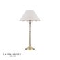 Laura Ashley Cordwell Table Lamp Matt Antique Brass With Shade