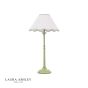 Laura Ashley Cordwell Table Lamp Matt Green With Shade