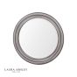 Laura Ashley Tate Mirror Distressed Wood 60cm