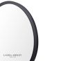 Laura Ashley Harrington Mirror Matt Black 60cm