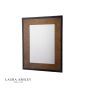 Laura Ashley Cara Small Mirror Mottled Bronze 93 X 72.5cm