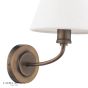 Laura Ashley Denston Wall Light Antique Bronze With Shade