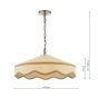Laura Ashley Buckenham Pendant Rattan
