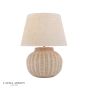 Laura Ashley Fernhill Large Table Lamp Matt Cream With Shade