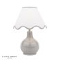 Laura Ashley Bramhope Table Lamp Grey Ceramic With Shade