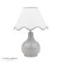 Laura Ashley Bramhope Table Lamp Grey Ceramic With Shade