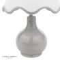 Laura Ashley Bramhope Table Lamp Grey Ceramic With Shade