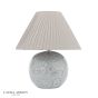 Laura Ashley Montford Table Lamp Blue Ceramic With Shade