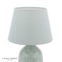 Laura Ashley Campion Table Lamp Blue Ceramic With Shade