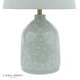 Laura Ashley Campion Table Lamp Blue Ceramic With Shade