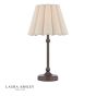 Laura Ashley Holwell Table Lamp Antique Bronze With Shade