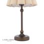 Laura Ashley Holwell Table Lamp Antique Bronze With Shade