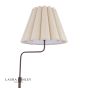 Laura Ashley Holwell Floor Lamp Antique Bronze With Shade