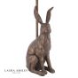 Laura Ashley Hare Table Lamp Antique Bronze With Shade