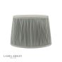 Laura Ashley Hemsley Green 100% Silk Empire Shade 25cm/10 inch