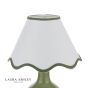 Laura Ashley Bramhope Table Lamp Green Ceramic With Shade