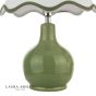Laura Ashley Bramhope Table Lamp Green Ceramic With Shade