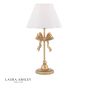 Laura Ashley Larkfield Table Lamp Antique Gold With Shade