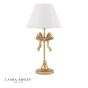 Laura Ashley Larkfield Table Lamp Antique Gold With Shade