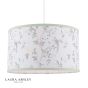 Laura Ashley Summer Palace Eau De Nil Green Cotton Drum Shade 38cm