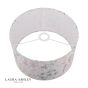 Laura Ashley Wild Meadow Multi Blue Cotton Drum Shade 38cm