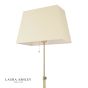 Laura Ashley Bartley Floor Lamp Antique Brass With Shade