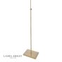 Laura Ashley Bartley Floor Lamp Antique Brass With Shade