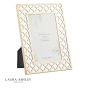 Laura Ashley Efa Photo Frame Polished Gold and Mirror 4" x 6"