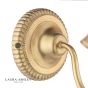 Laura Ashley Larkfield Wall Light Antique Gold With Shade