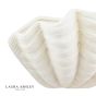 Laura Ashley Shell Wall Washer White Ceramic