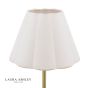 Laura Ashley Erin Rechargeable Table Lamp Matt Antique Brass With Shade LED