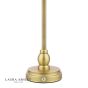 Laura Ashley Erin Rechargeable Table Lamp Matt Antique Brass With Shade LED