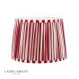 Laura Ashley Denwick Red Cotton Tapered Drum Shade 30cm/12 inch