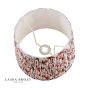 Laura Ashley Lingmell Trail Cream Cotton Tapered Drum Shade 30cm/12 inch
