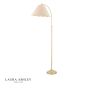 Laura Ashley Cordwell Floor Lamp Matt Antique Brass With Shade